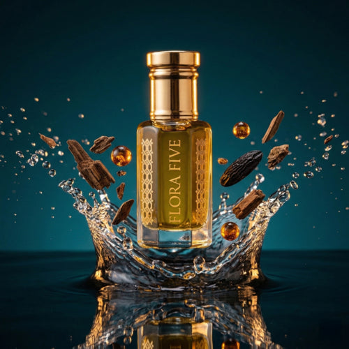 Flora Five ADG Absolu | Luxury Woody Aquatic Attar Oil