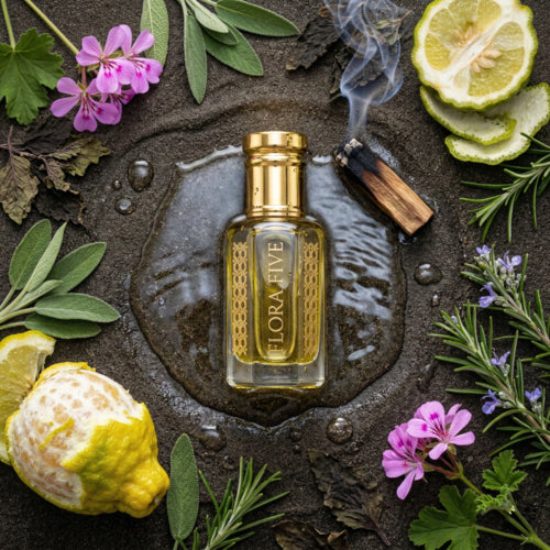 Flora Five ADG Profumo | Luxury Marine Incense Attar Oil