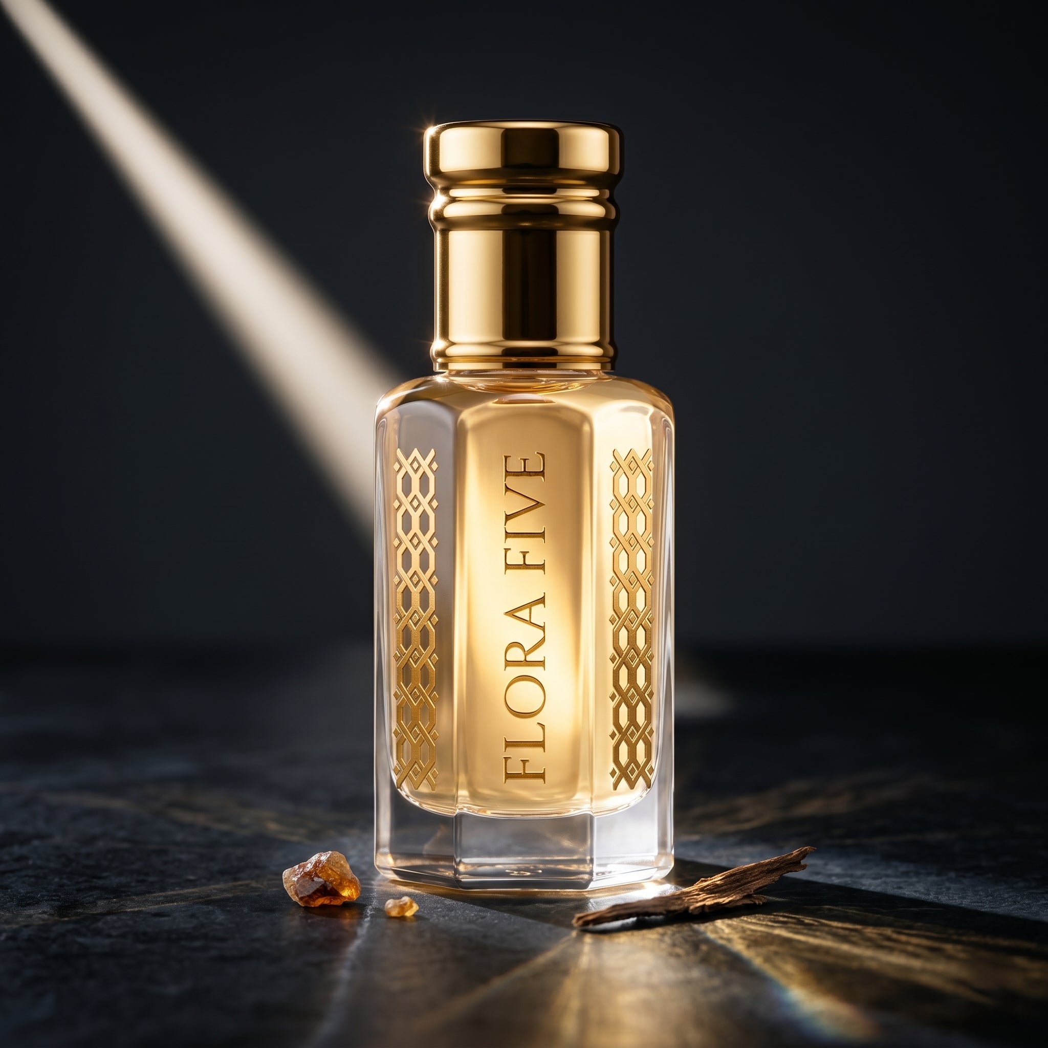 Acqua di Gio Absolu attar – fresh aquatic citrus perfume oil for pulse-point wear by Flora Five
