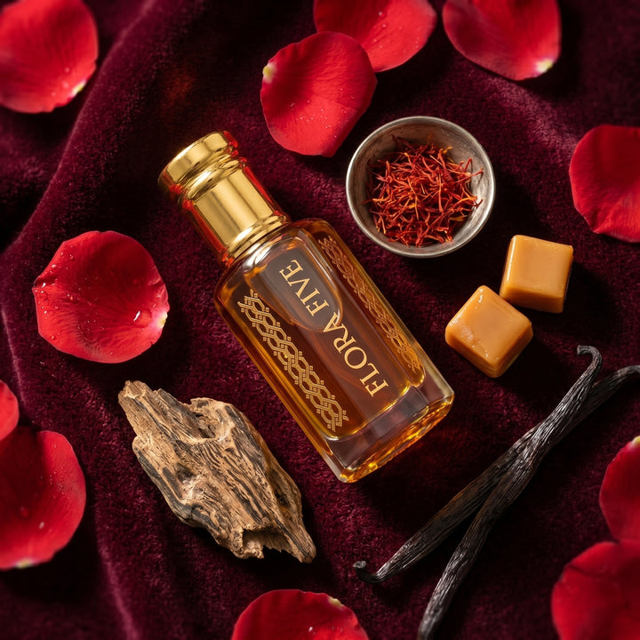 Aseel — Alcohol-Free Attar Oil | Flora Five