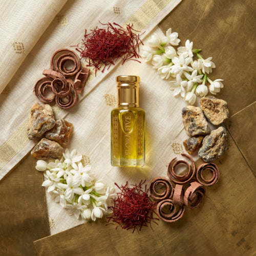 Flora Five Baccarat Rouge 540 | Luxury Amber Floral Attar