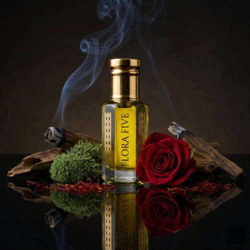 Flora Five Bin Sheikh | Luxury Bakhoor & Oud Artisanal Attar