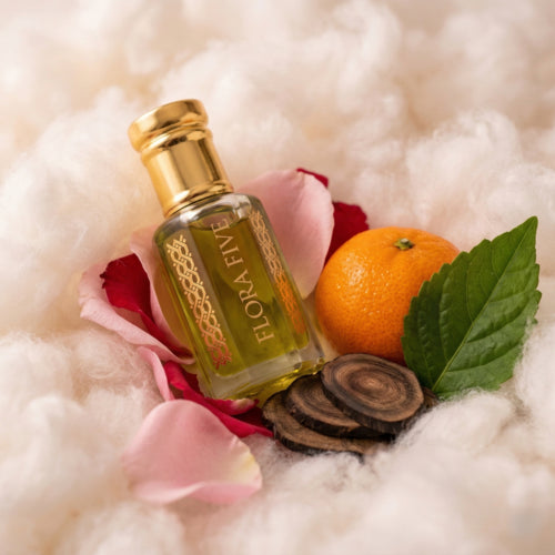 Flora Five Black Oudh Intense | Luxury Cambodian Oud Attar