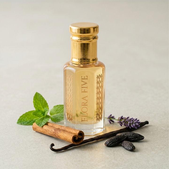 Jean Paul Gaultier Le Male — mint & tonka bean gourmand attar alcohol-free perfume oil by Flora Five