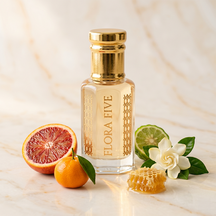 Jean Paul Gaultier Scandal — Blood Orange & Patchouli Citrus attar oil by Flora Five (unisex)