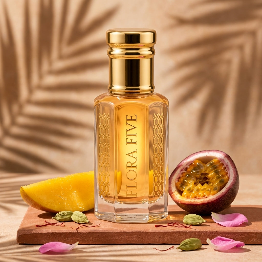 Mukhallat Al Badr Attar roller applicator by Flora Five