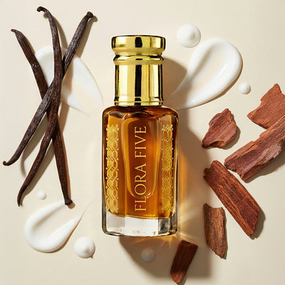 Musk Vanilla Attar — Alcohol-Free Attar Oil | Flora Five