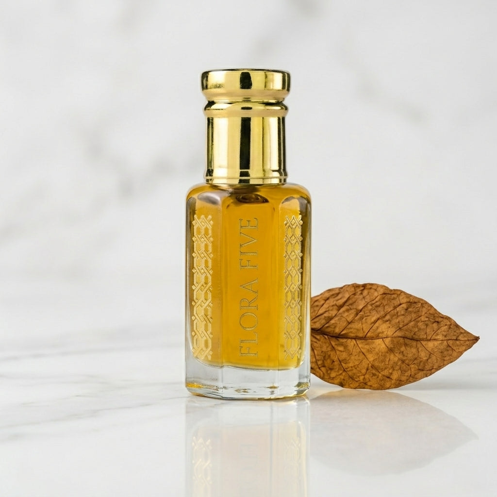 Zara Tobacco Intense Inspired Attar — Warm Spicy Tobacco Attar Oil | Flora Five